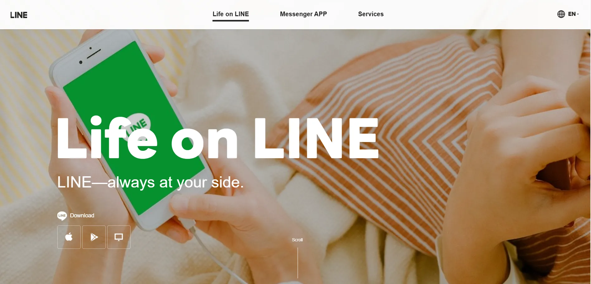 Line Social Media