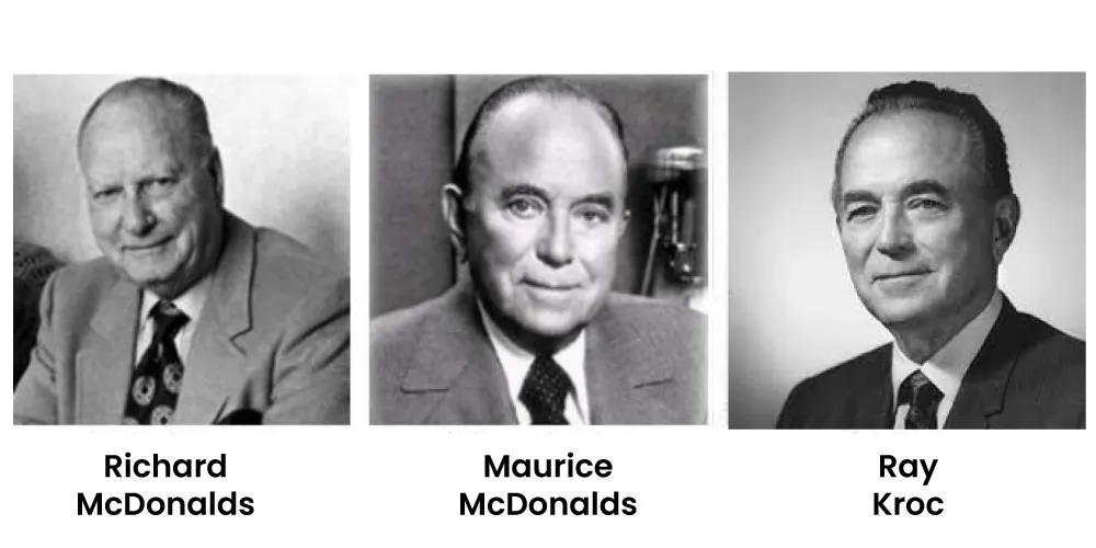 Richard and Maurice McDonald