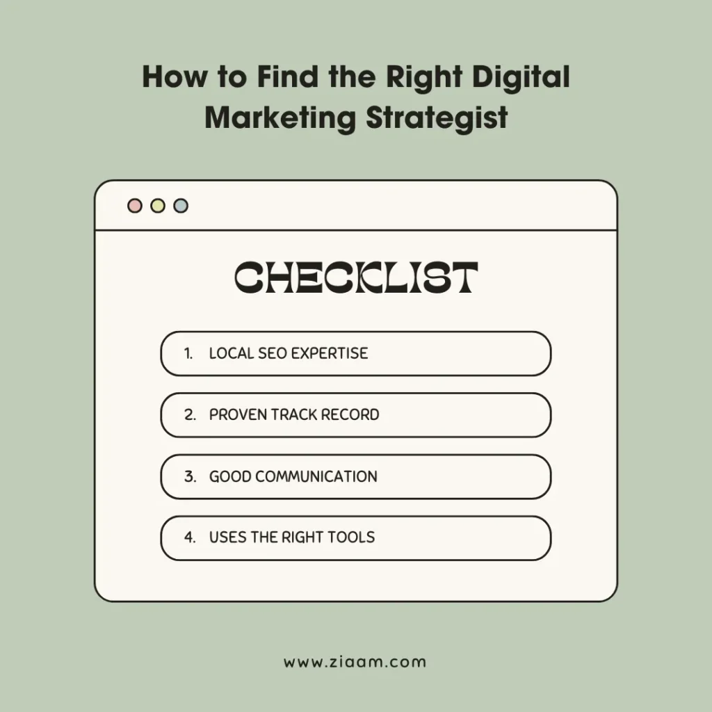 How to Find the Right Digital Marketing Strategist